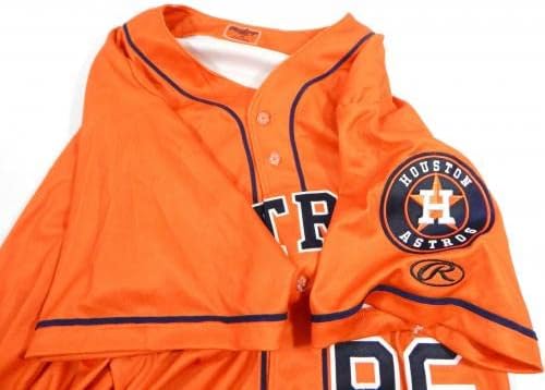 Greeneville Astros 62 Game usado Orange Jersey 48 DP32964 - Jerseys MLB usada para jogo