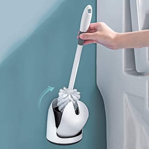 Escova de escova de vaso sanitário pincel de vaso sanitário e escovas de vaso sanitário e suportes montadas na parede