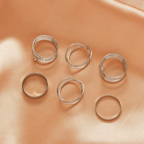 YieDoo boho vintage anéis de junta definir anéis de junta cruzados indicadores anéis de dedo exclusivo design midi anéis para