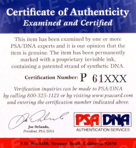 Mike Tyson assinou o título automático Trunks PSA/DNA COA L BLACK W/IRO