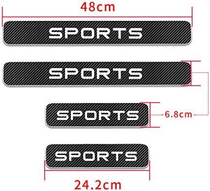 Para Kia K2 K3 K4 K5 K7 Sportáge Sportage-R VQ Carens Sorento Cadenza Fibra de fibra de carbono Protetor Protector de