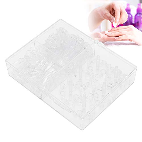 Exibir suporte, Manicure Board Dicas de unhas transparentes Acessórios para pregos Ferramenta de prática Dicidas Dicas DIY unhas