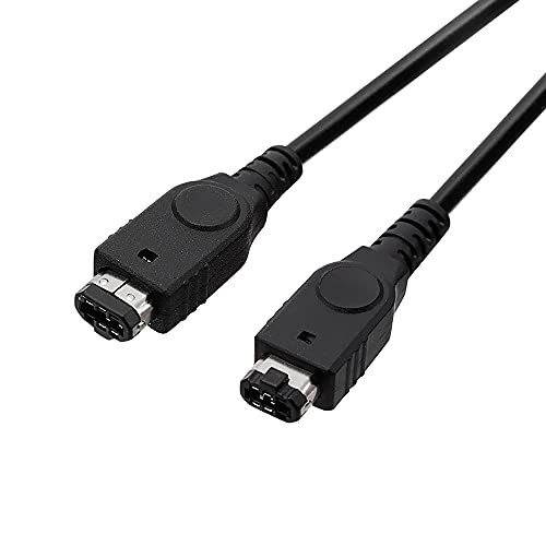 GBA SP Link Cable, 2 jogadores Link de jogo compatível com Nintendo Gameboy Advance SP/GameBoy Advance, 3,9ft preto