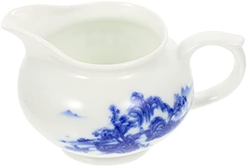 Hemoton Small Creamer Pitcher Blue e White Porcelain Jarro