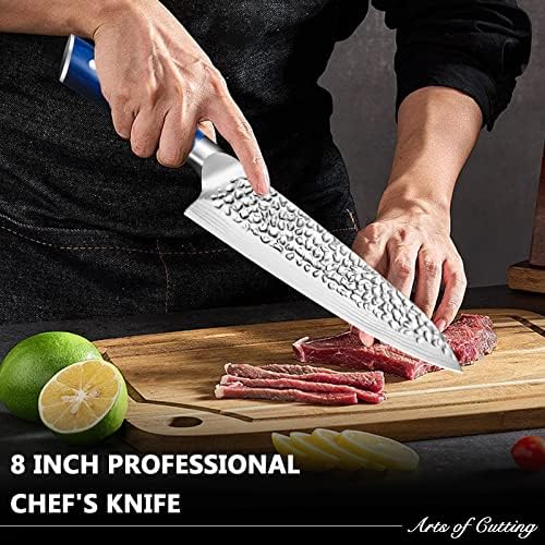 Caixa de presente do chef profissional super nítido do Vermonga 8 , Chef Profissional, Faca de Chef Sharp de aço inoxidável premium