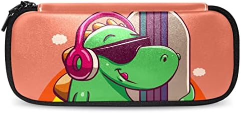 Lápis Cool Cartoon Dinosaur Big Capacity Pen marcador de caneta Bolsa Bolsa de maquiagem Bolsa de armazenamento grande