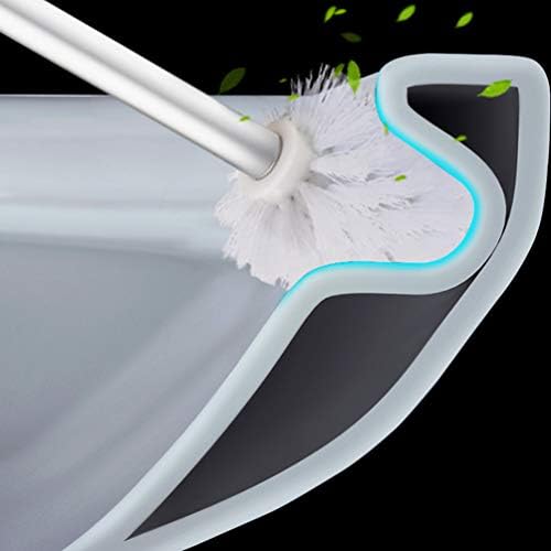 Pincéis do vaso sanitário doiTool 5pcs cabeças de reposição de escova de vaso sanitário, parafuso fácil- Na cabeça do escova