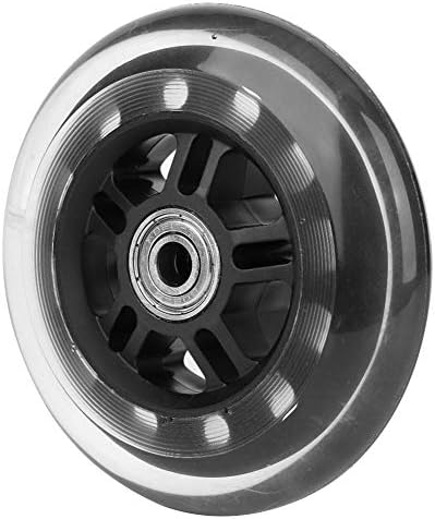 Rodas de rodas de gola YWBL-WH ABEC-7 608ZZ ROLOS DE CASSÃO 4 polegadas PuCasters para carrinhos/portas/portas/hardware,