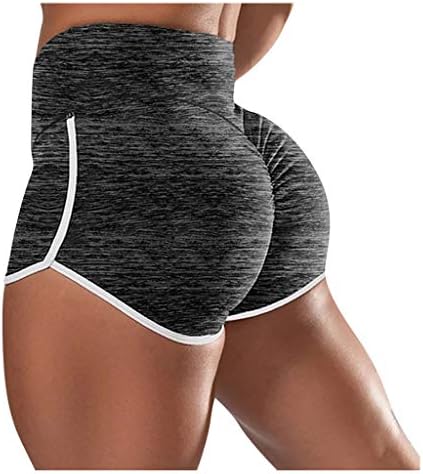 Vesniba Slip Bike Workout Workout Capris Compressão shorts de ioga para mulheres calças de calças