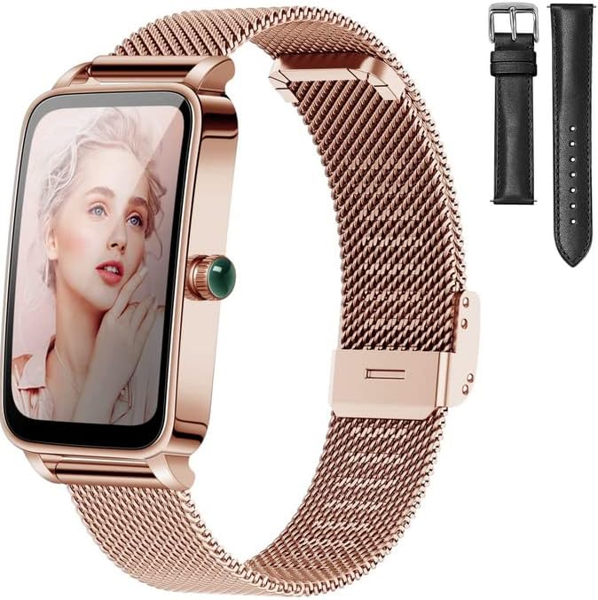Relógio inteligente, relógio inteligente masculino de Bocloud, IPhone Android Smart Watch com oxigênio no sangue/freqüência cardíaca/monitor de sono, rastreador de fitness à prova d'água IP68