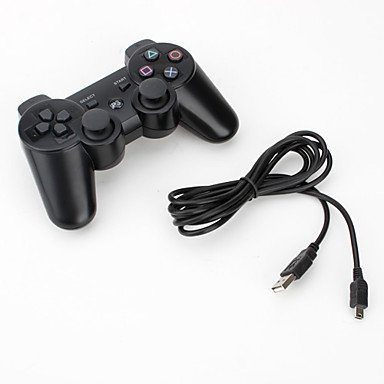YT USB Wired DualShock 3 Control Pad para PS3/PC