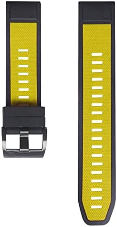 IRJFP 26 mm Silicone Redução rápida de silicone Strap para Garmin Fenix ​​6x 6 6s Pro 5x 5 mais 3HR Enduro Smartwatch EasyFit