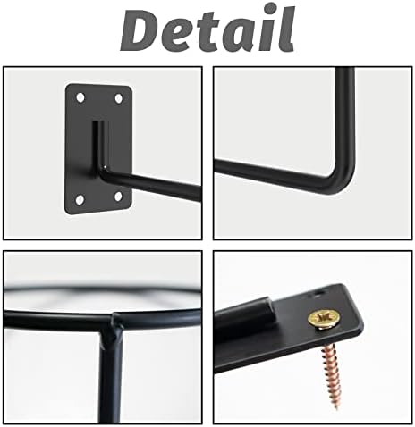 Rack de suporte para capacete de 4pcs Capacetes de montagem de parede espessos e em negrito STAND STAND METAL RACK RACK RACT