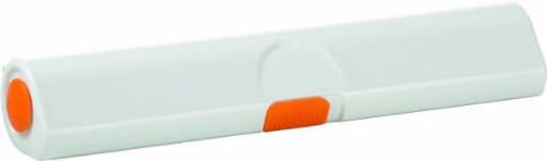 EMSA 508270 Clique e corte dispensador para obter papel alumínio ou plástico, comprimento 33 cm, verde/branco