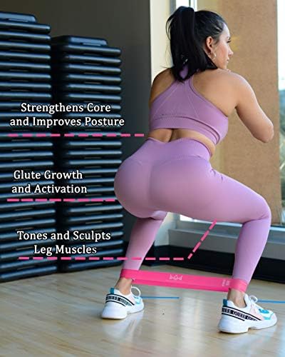 Majesty se encaixa em bandas de resistência de tonificação para pernas booty butt fitness weight weerth workout Exercício