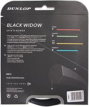 Dunlop Sports Sports Black Widow Tennis String