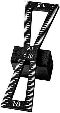 Powertec 71515 Guia do marcador de cauda de cauda - ferramenta manual de madeira para corte de precisão e fabricação de