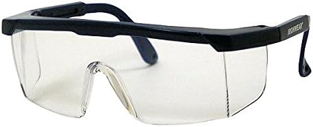 Ironwear Caribou 3600 Series Nylon Protetive Segurança, lente transparente, quadro preto
