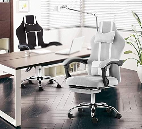 Simplicidade criativa Confortável cadeira de funcionários reclinável, cadeira de escritório multifuncional de altura ajustável