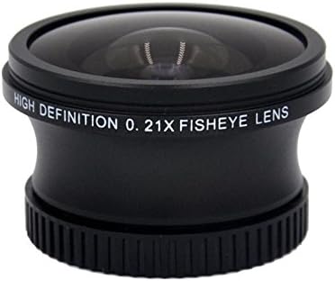 0,21x lente de olho de peixe de alta definição para a Sony Handycam dcr-sr47