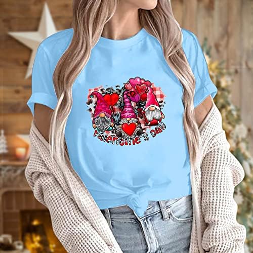 Summer Tshirt Ladies Ladies Manga curta 2023 Crewneck Crewneck Algodic Graphic Casual Top Camise para Women J9 J9