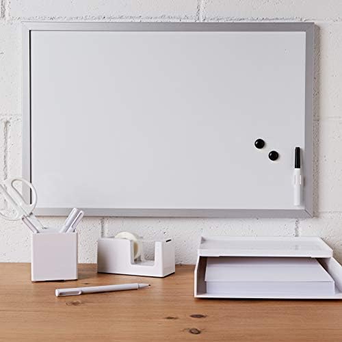 Herlitz 40x60cm Woodfree Magnetic and White Board - Prata