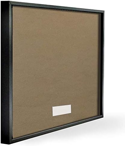 Stuell Industries escova a higiene dental do banheiro de crianças, projetado por Daphne Polselli Black Framed Wall Art, 17 x 30, multicoloria