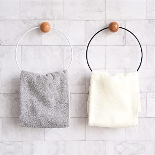 Uxzdx Towel Suport de papel higiênico Rack de toalhas de toalhas simples moda de moda de moda de parede pendurada Tipo de unhas Instalação