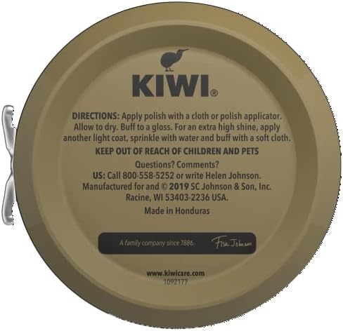 Pasta polonesa de kiwi preto, 2,5 onças