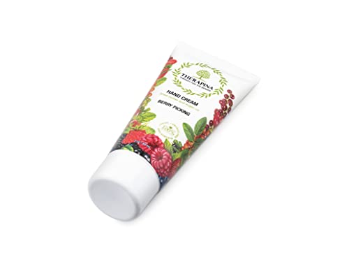 Terapina berry colhendo creme para as mãos/loção para as mãos secas, creme de manteiga de karité/loção de perfume natural, para