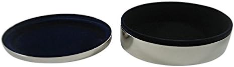 Símbolo de endocrinologia médica em tons de prata caixa de jóias oval de bugiganga