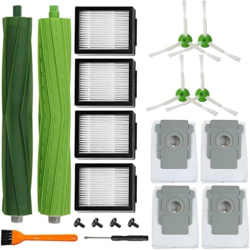 Kit de acessório de substituição DLD para iRobot Roomba i7 i7+/i7 mais e5 e6 aspirador de pó.