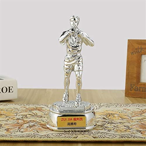 Zamtac Resina Golden Whistle Troféu Árbitro de futebol Golden Award Ornamento de resina decorativa de resina decorativa Ornamento