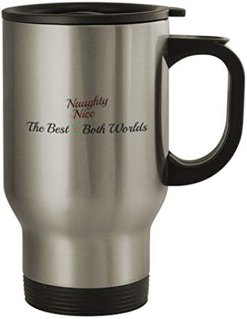 Melhor dos dois mundos #192 - Um bom humor engraçado de 14oz Silver Travel Canela