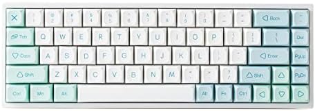 Yunzii KC68 Hot Swappable Mechanical Keyboard 68-Key Gaming Keyboard, RGB Lit para Mac/Win/Gamers