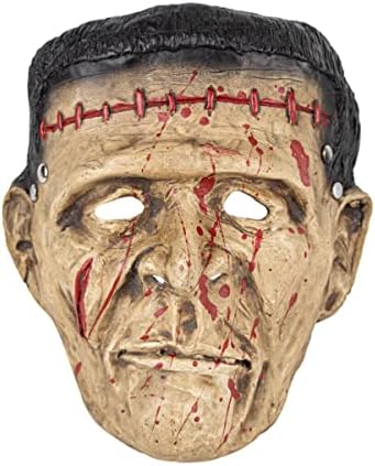 Scary Creepy Horror Frankenstein Design Halloween Mask Cosplay Costume Party Masquerade Acessório