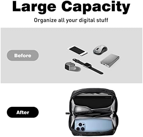 Carteira de bolsa de bolsa de viagem de caixa de transmissão de caixa de transportar Acessório de bolso USB Organizador de bolso, Modern