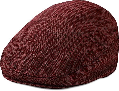 A&J Design Baby Garotos Tweed Tweed Vintage Drivers Cap Kids Beret Hat