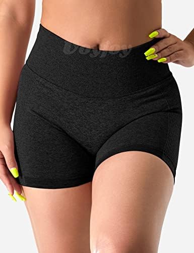 VoyJoy Women Workout Shorts 3.6 Scrunch Butt Butting Gym Shorts