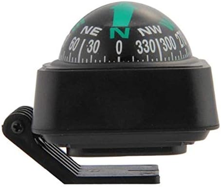 KFJBX Compass Dashboard Mount Navigation Boat Truck Black O design mais simples e mais prático Performance