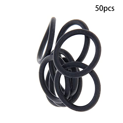 Aicosineg 50pcs buna-n o-ring nitrila métrica de borracha o-rings 27x21x3.1mm lavadoras de borracha de nitrila redonda vedação de anel