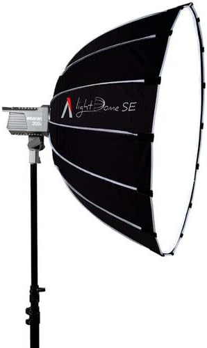 Aputure Light Dome SE 35.5 O refletor de estúdio softbox bowens montado com difusor de flash de grade para tempestade