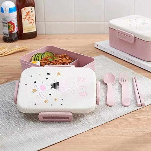 Lancheira para lancheira Microondas Dinnerware Contêiner de armazenamento de alimentos Escola Escola