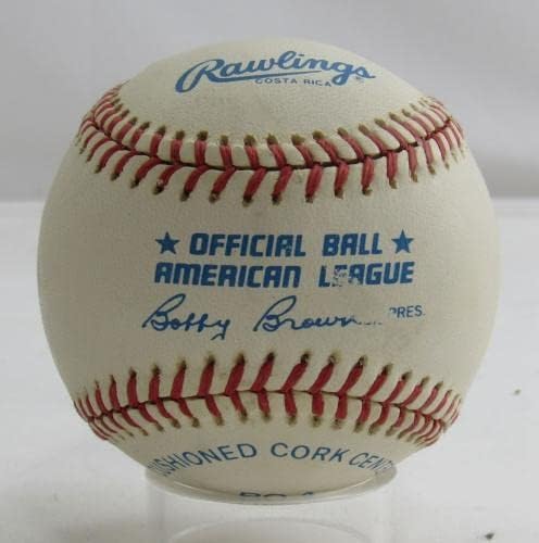 Jim Jimmy Piersall assinou o Autograph Autograph Rawlings Baseball B118 - Baseballs autografados