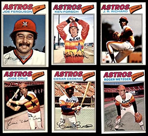 1977 O-Pee-Chee Houston Astros, perto da equipe, colocou o Houston Astros VG/EX Astros