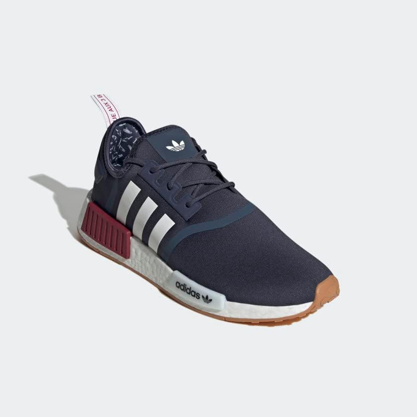 adidas nmd_r1 sapatos masculinos, azul, tamanho 7.5