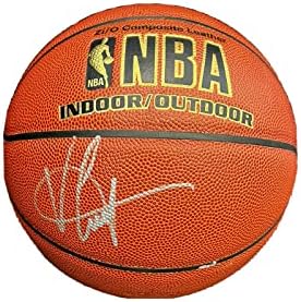 Vince Carter assinou Spalding NBA Indoor/Outdoor Basketball Beckett Bas - Basquete autografado