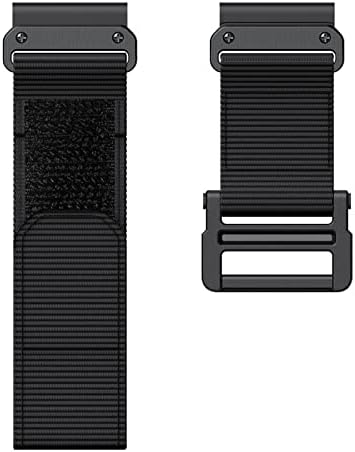 Sawidee for Garmin Watch Bands Compatible Fenix ​​7x 6x Pro GPS 5x 3HR Descendente Mk1 mk2 titanic Velcro Strap 26mm