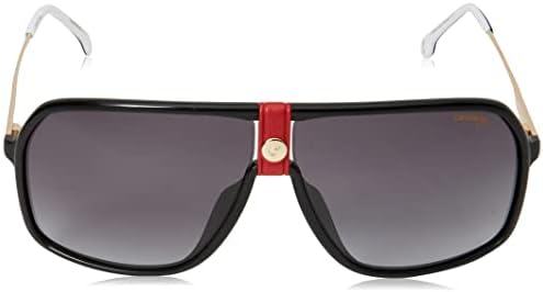 Carrera 1019/S óculos de sol piloto, ouro/cinza sombreado, 64 mm, 10mm