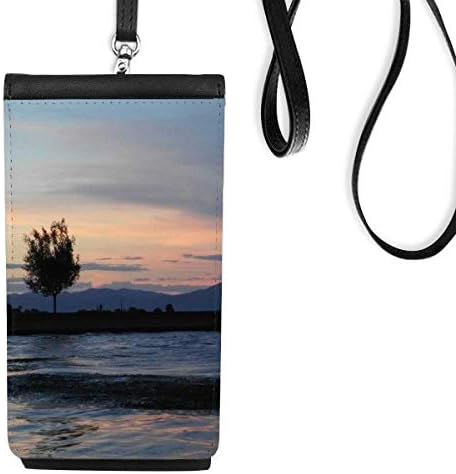 Smartphone de bolsa de carteira de fotografia de praia Sunset